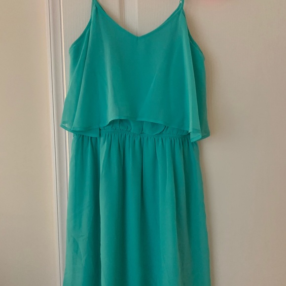 Express Dresses Teal Express Dress Poshmark